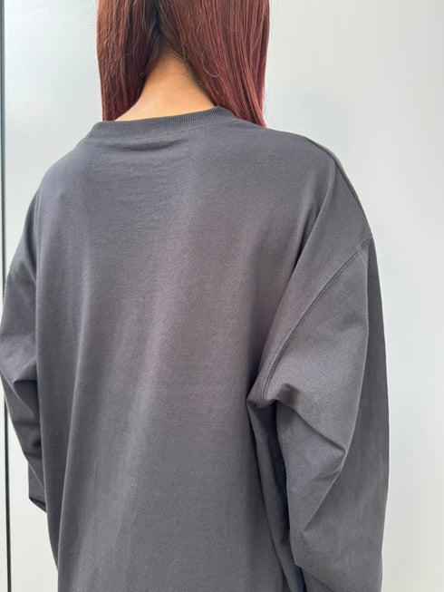 BIG刺繍ユニセックスロンT